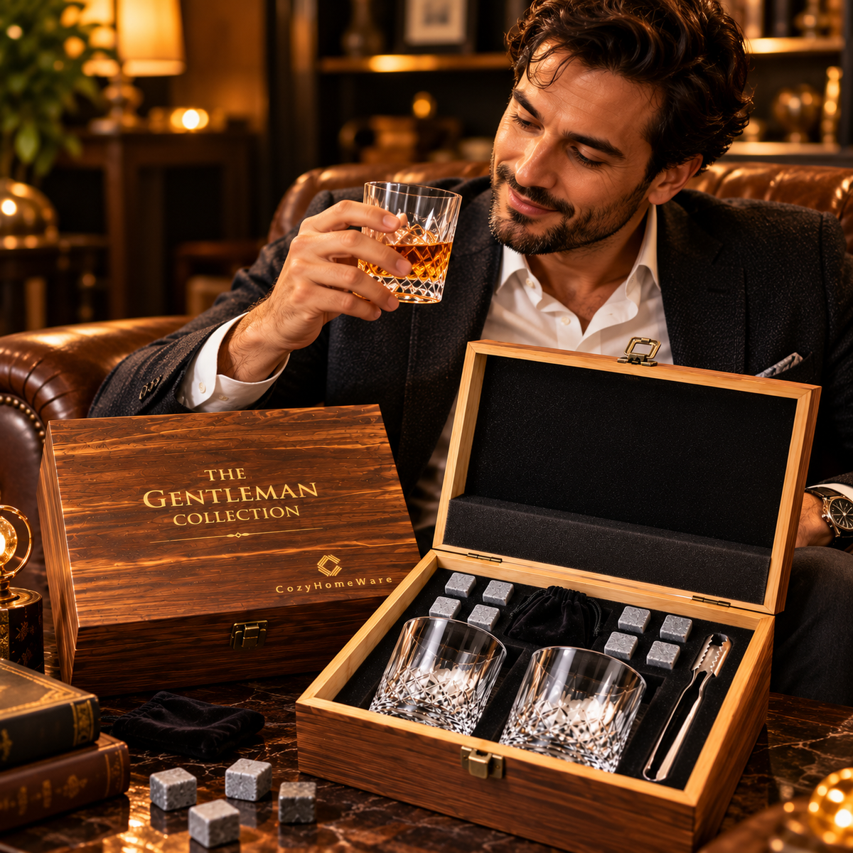 The Gentleman Collection™ – Premium Whisky Gift Set for Men