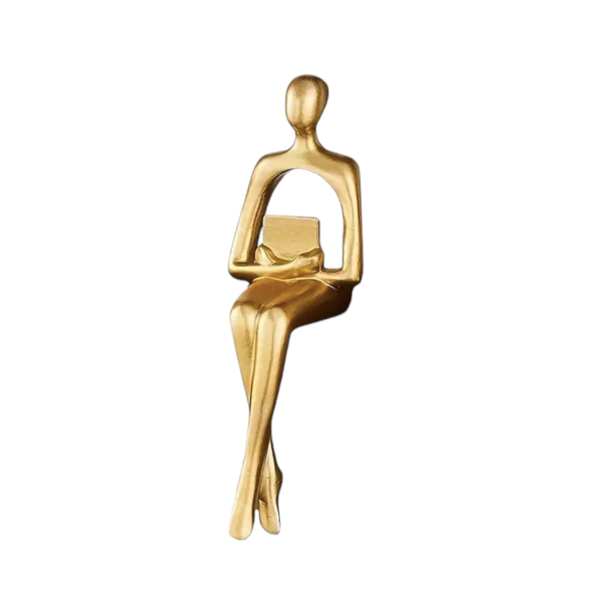 Modern Thinker Statue Decor Set