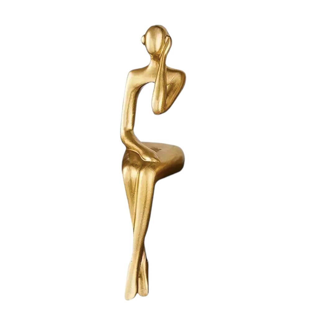 Modern Thinker Statue Decor Set