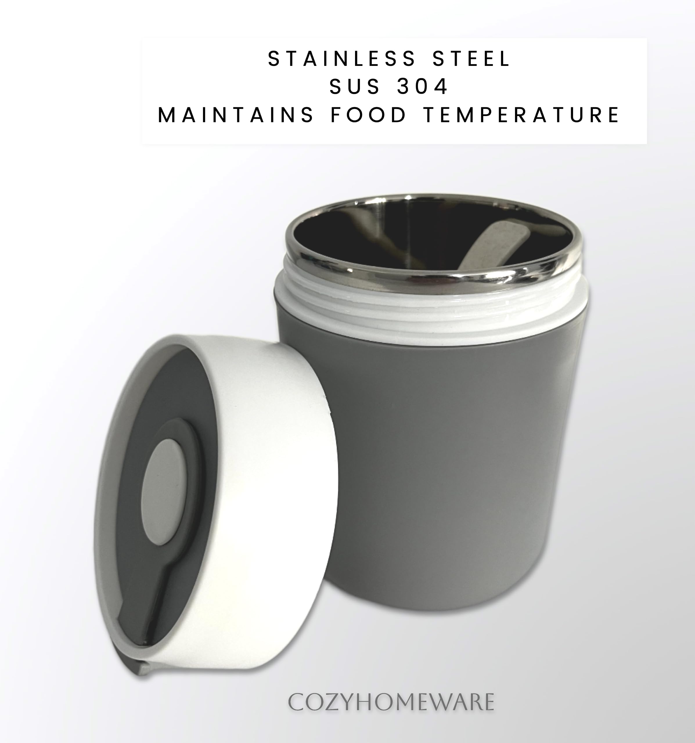 Insulated Breakfast & Soup Cup