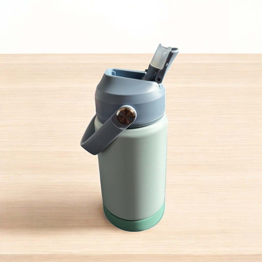 Kids Insulated Water Bottle with Straw 350ml