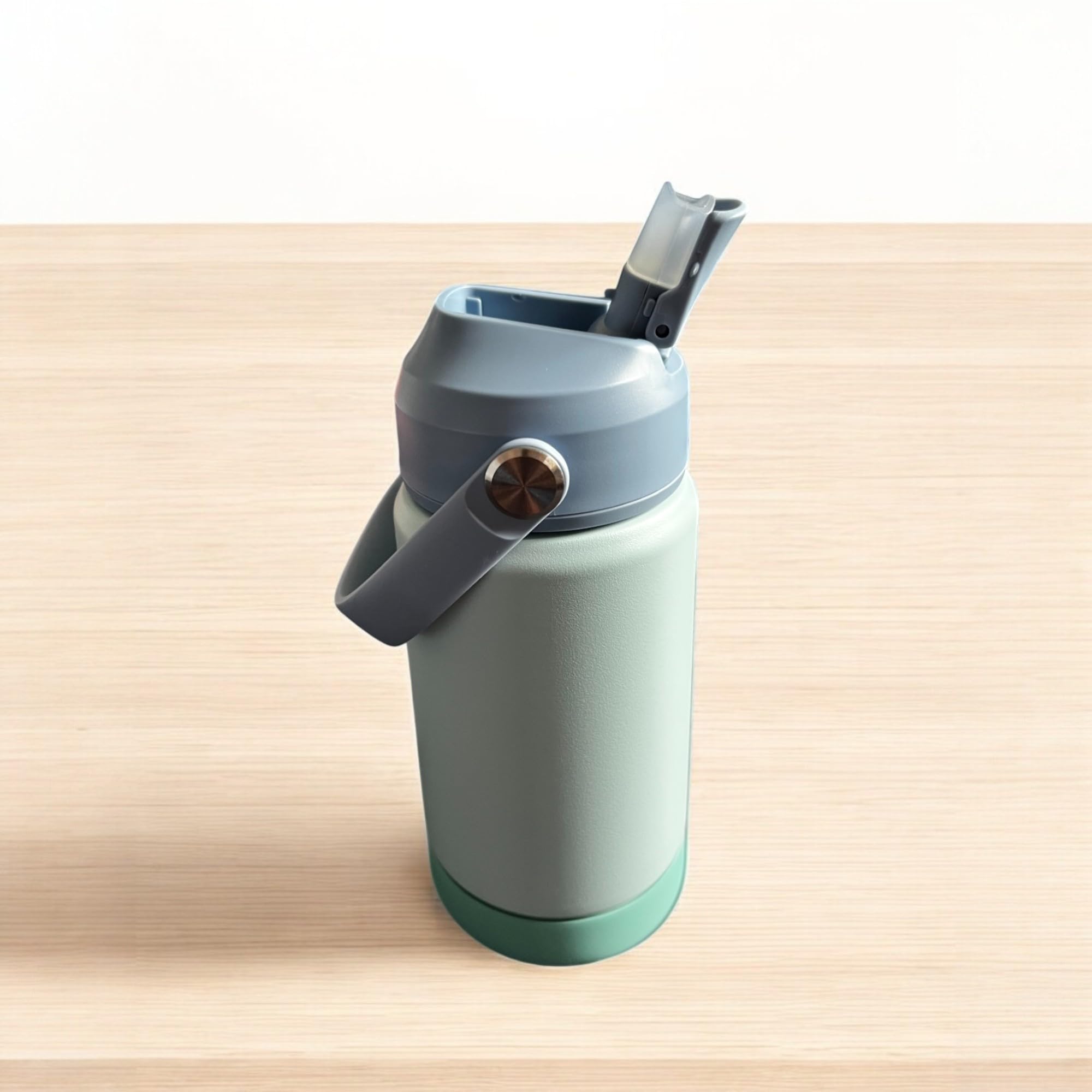 Kids Insulated Water Bottle with Straw 350ml