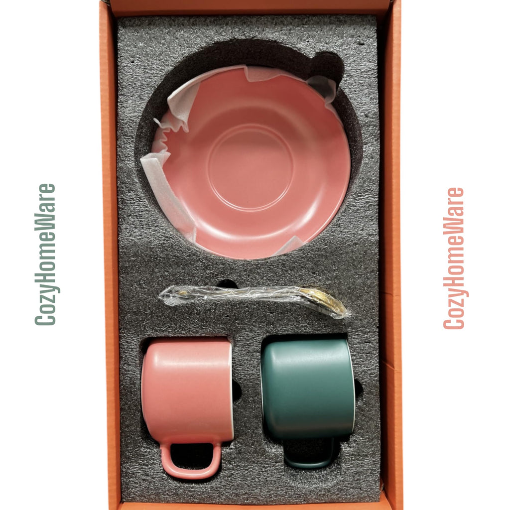 Ceramic Couple Mug Gift Set