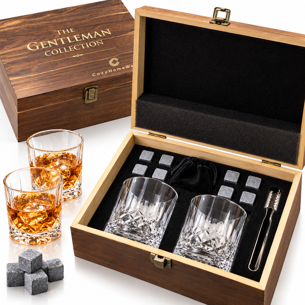 The Gentleman Collection™ – Premium Whisky Gift Set for Men