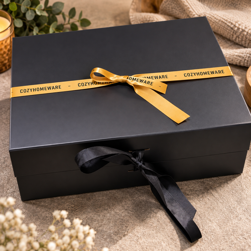 Adventure Together™ Gift Box Includes Flasks, Towels, Candle, Passport Holders and a Premium Magnetic Lid Gift Box
