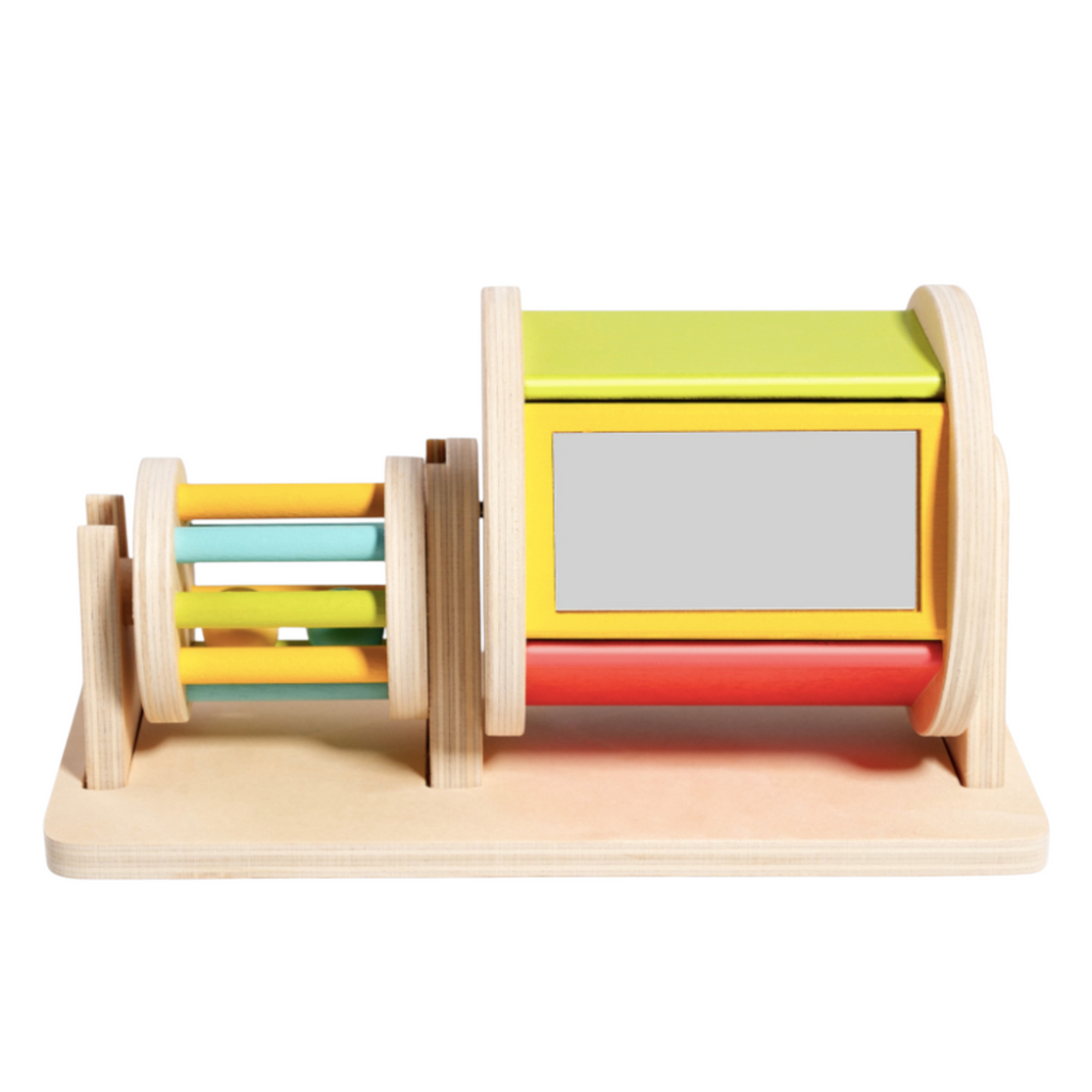 Montessori Wooden Sensory Drum Toy