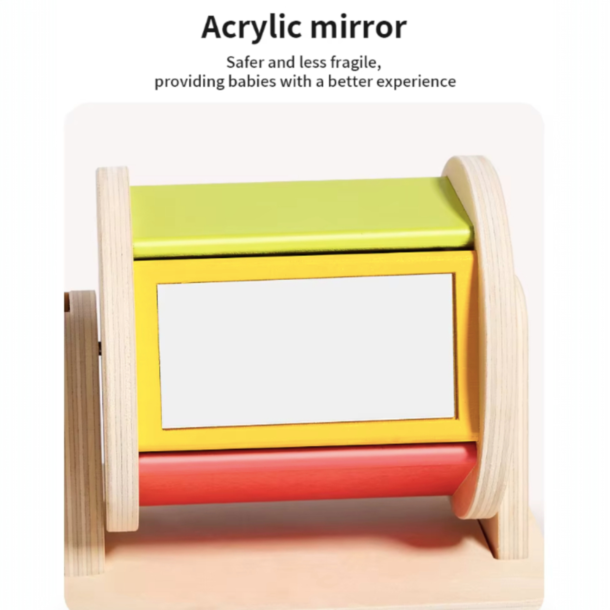 Montessori Wooden Sensory Drum Toy